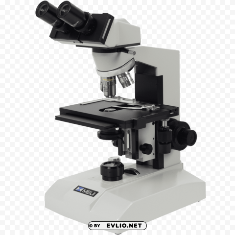 microscope Isolated Character on Transparent Background PNG
