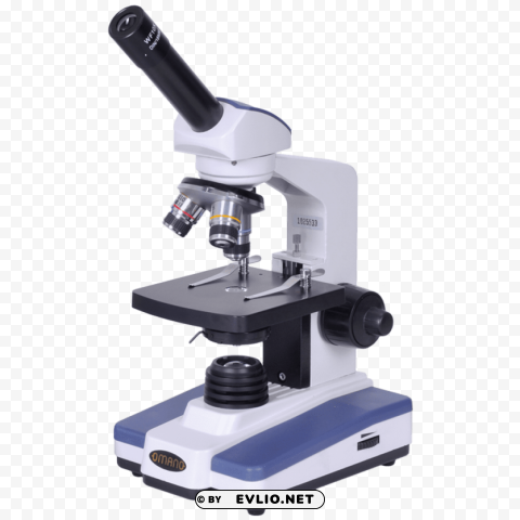 microscope Isolated Design Element in Clear Transparent PNG
