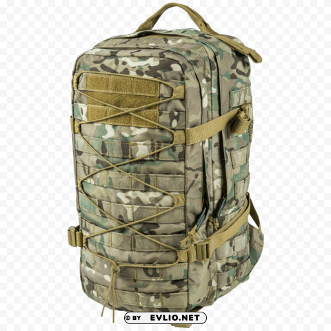 military multi function hiking tactical bag PNG images with alpha mask