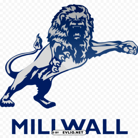 millwall fc football logo Isolated Element on HighQuality PNG png - Free PNG Images ID 47243ad6