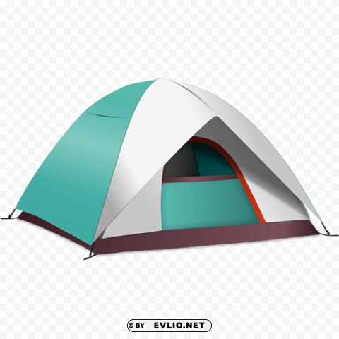 mini tent PNG Image with Transparent Isolated Graphic