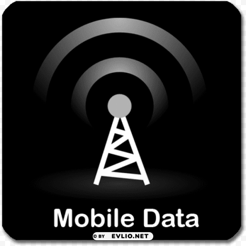 mobile data PNG images with cutout