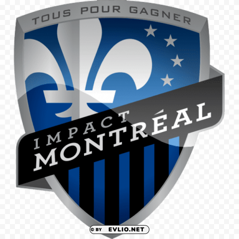 montreal impact football logo Isolated Design Element on Transparent PNG