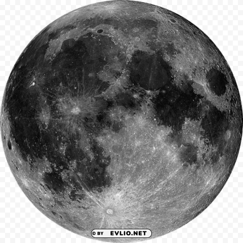 PNG image of moon Isolated Artwork on Transparent Background with a clear background - Image ID 24199054