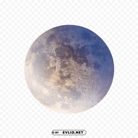 Moon Isolated Design Element On PNG