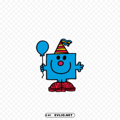 mr birthday PNG Object Isolated with Transparency clipart png photo - a0bb7726