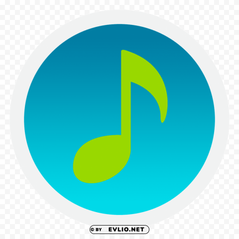 Music Icon Galaxy S6 PNG Graphics With Transparency