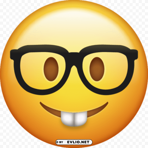 nerd emoji Free PNG images with alpha channel
