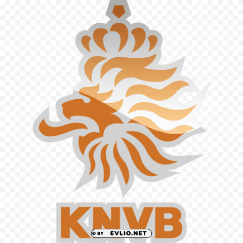 netherlands football logo PNG Isolated Object on Clear Background