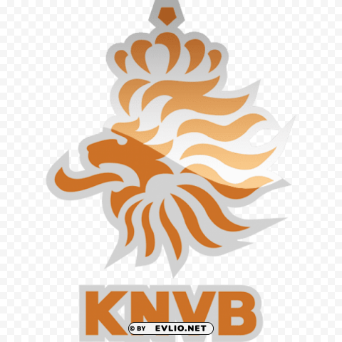 Netherlands Football Logo PNG Isolated Object On Clear Background