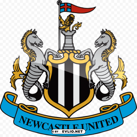 newcastle united ClearCut Background PNG Isolated Item