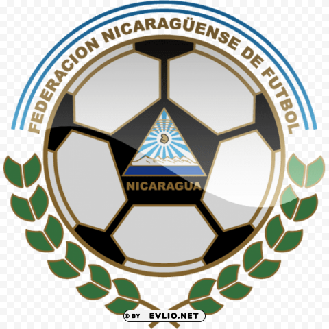 nicaragua football logo PNG images for mockups