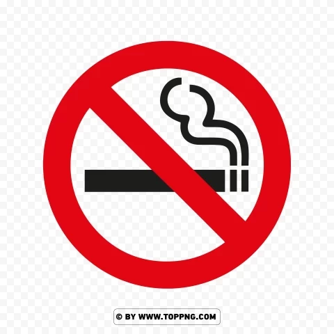 No Smoking Icon Symbol Isolated Object in Transparent PNG Format
