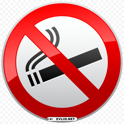 no smoking prohibition sign image Transparent PNG Isolated Item with Detail