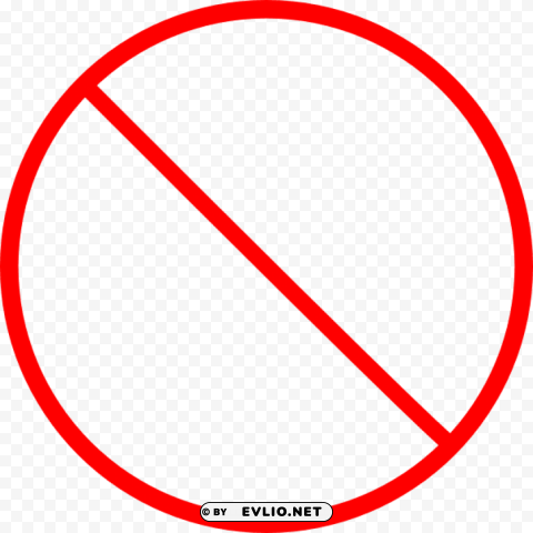 No Symbol Free Download PNG With Alpha Channel