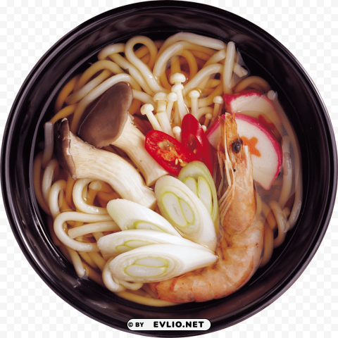 noodle Clear Background PNG Isolated Item