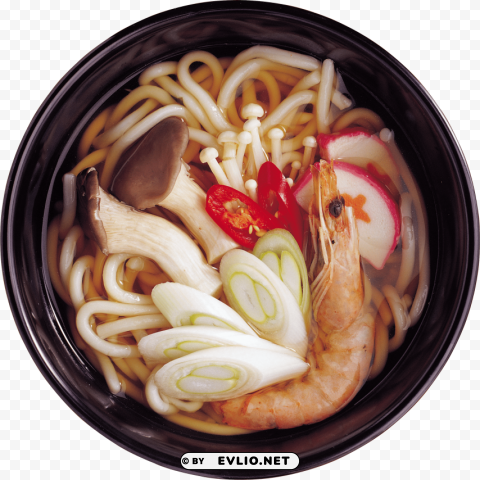 Noodle Clear Background PNG Isolated Item