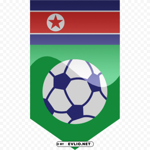 north korea football logo PNG Image Isolated with Transparent Clarity