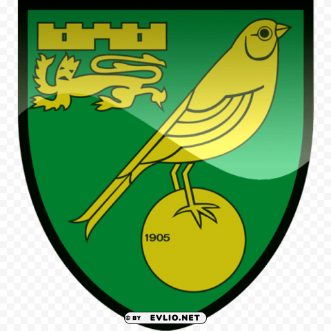 norwich city fc football logo Isolated Design Element in HighQuality Transparent PNG