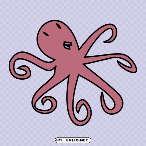 octopus Transparent art PNG