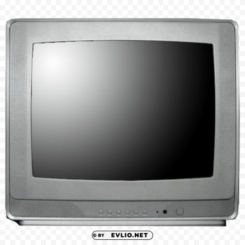 old tv Transparent Cutout PNG Isolated Element