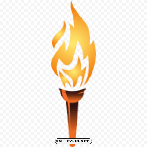 olympic flame PNG Graphic Isolated on Transparent Background