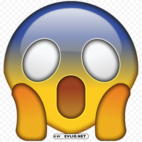 omg face emoji sh PNG Graphic with Isolated Design