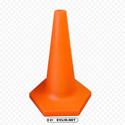 Transparent Background PNG of orange cone's HighQuality PNG with Transparent Isolation - Image ID 23800f05