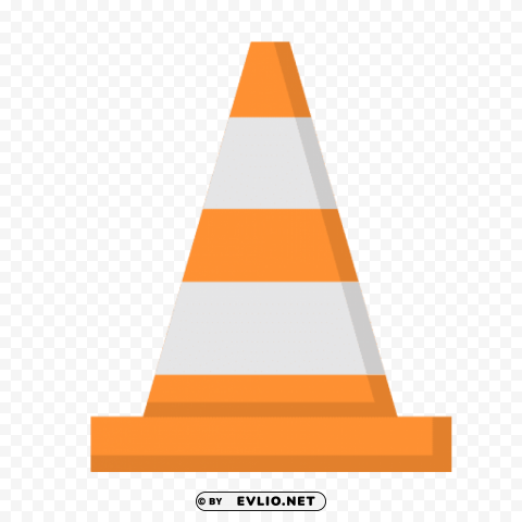 orange cone's PNG files with clear background clipart png photo - 1e196f48