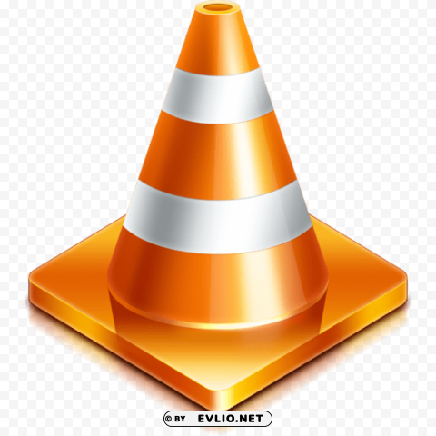 orange cone's PNG files with clear background collection