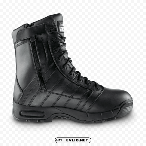 original swat air 9 waterproof side zip boot Transparent background PNG photos png - Free PNG Images ID bc9456dd