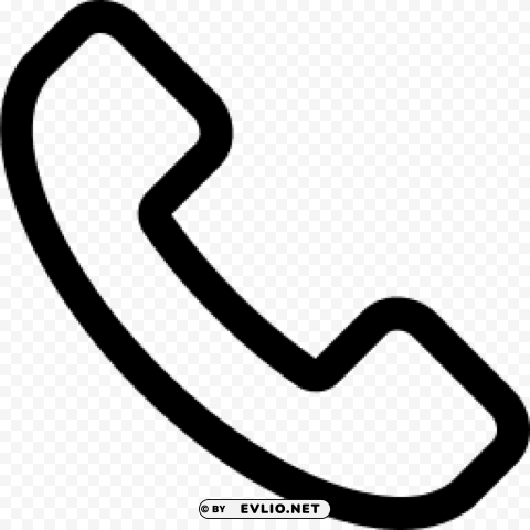 outlined phone n HighQuality Transparent PNG Isolated Graphic Design