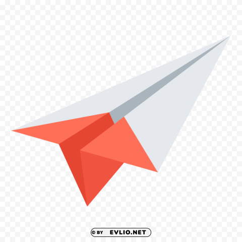 paper plane PNG Image with Isolated Subject