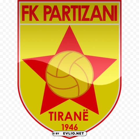 Partizani Tirana Transparent Background Isolation In PNG Format