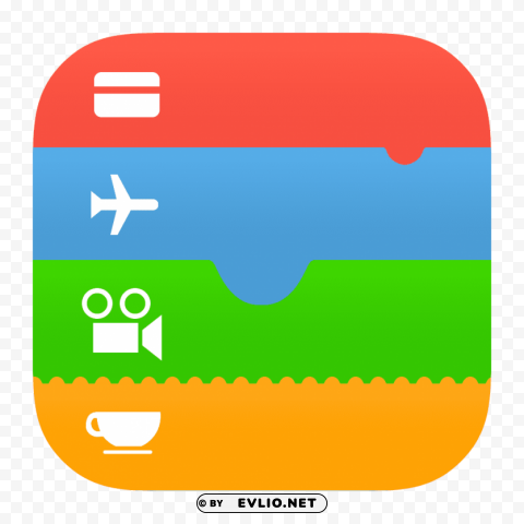 passbook icon PNG with cutout background
