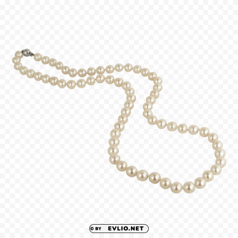 pearl string Isolated Design Element in HighQuality Transparent PNG