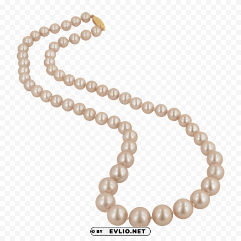 pearl string Isolated Design on Clear Transparent PNG