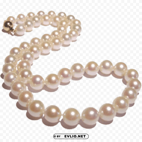 pearl string Isolated Element in Transparent PNG