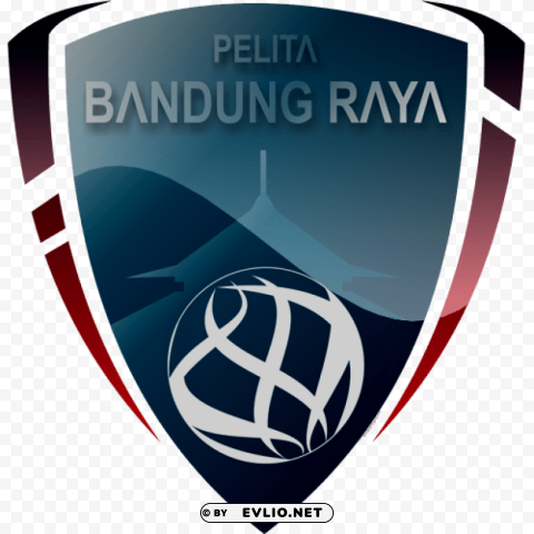 pelita bandung raya football logo Transparent Background PNG Isolated Character