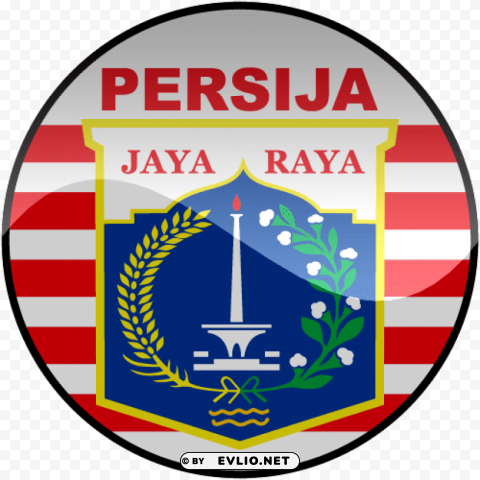 Persija Jakarta Football Logo HD Transparent PNG