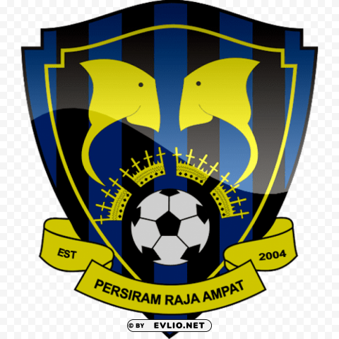 persiram raja ampat football logo Isolated Graphic in Transparent PNG Format