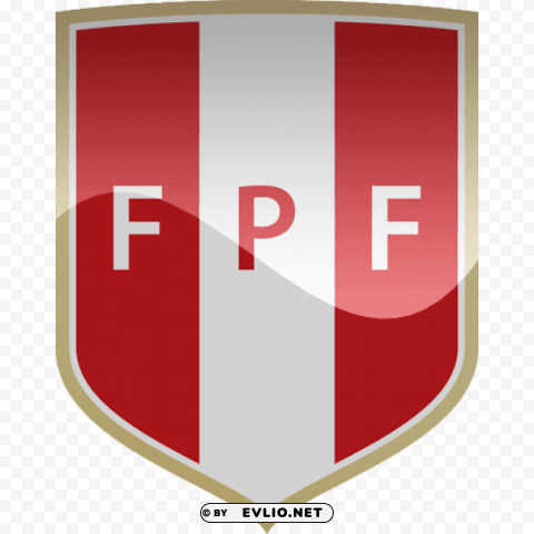 peru football logo Isolated Element with Clear PNG Background