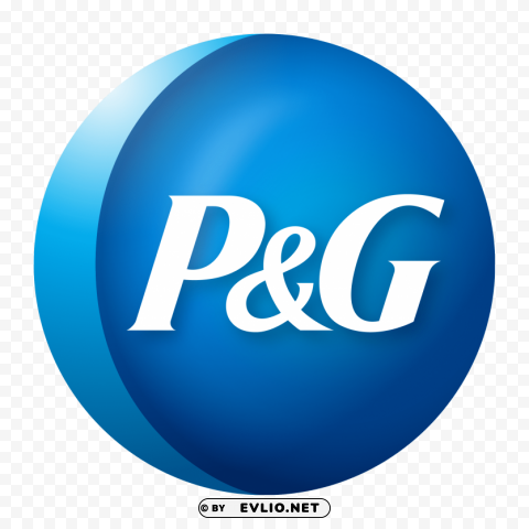 p&g logo ClearCut Background PNG Isolated Item
