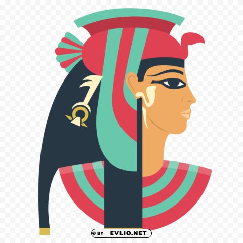 pharaoh PNG Image Isolated with Transparent Clarity