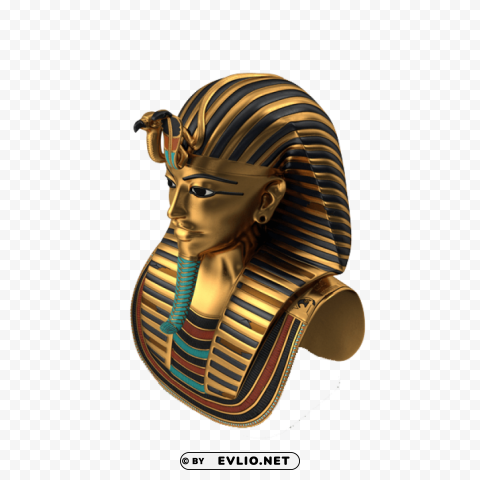 3d golden pharaoh mask PNG images with clear alpha channel broad assortment