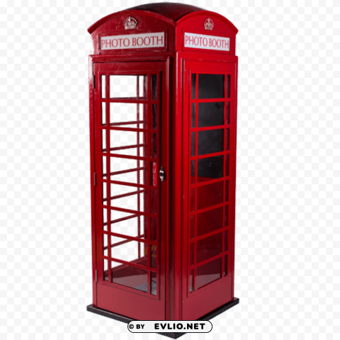 phone booth PNG for digital design
