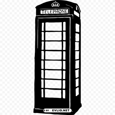 phone booth PNG for online use