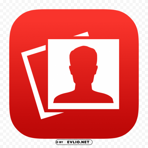 photo booth icon PNG with clear overlay