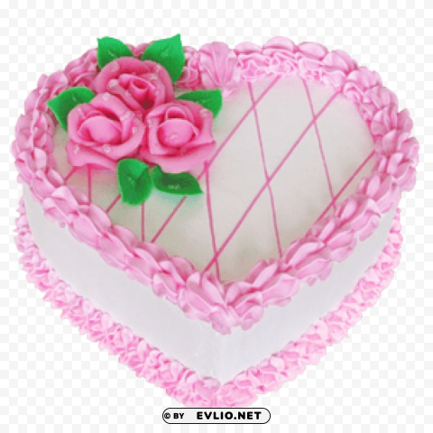 pink and white heart cake Free PNG images with alpha channel PNG images with transparent backgrounds - Image ID 0006f17f