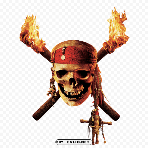 pirate skull PNG images without BG